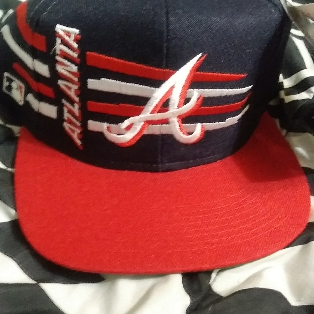 Set of 2 New Braves baseball caps